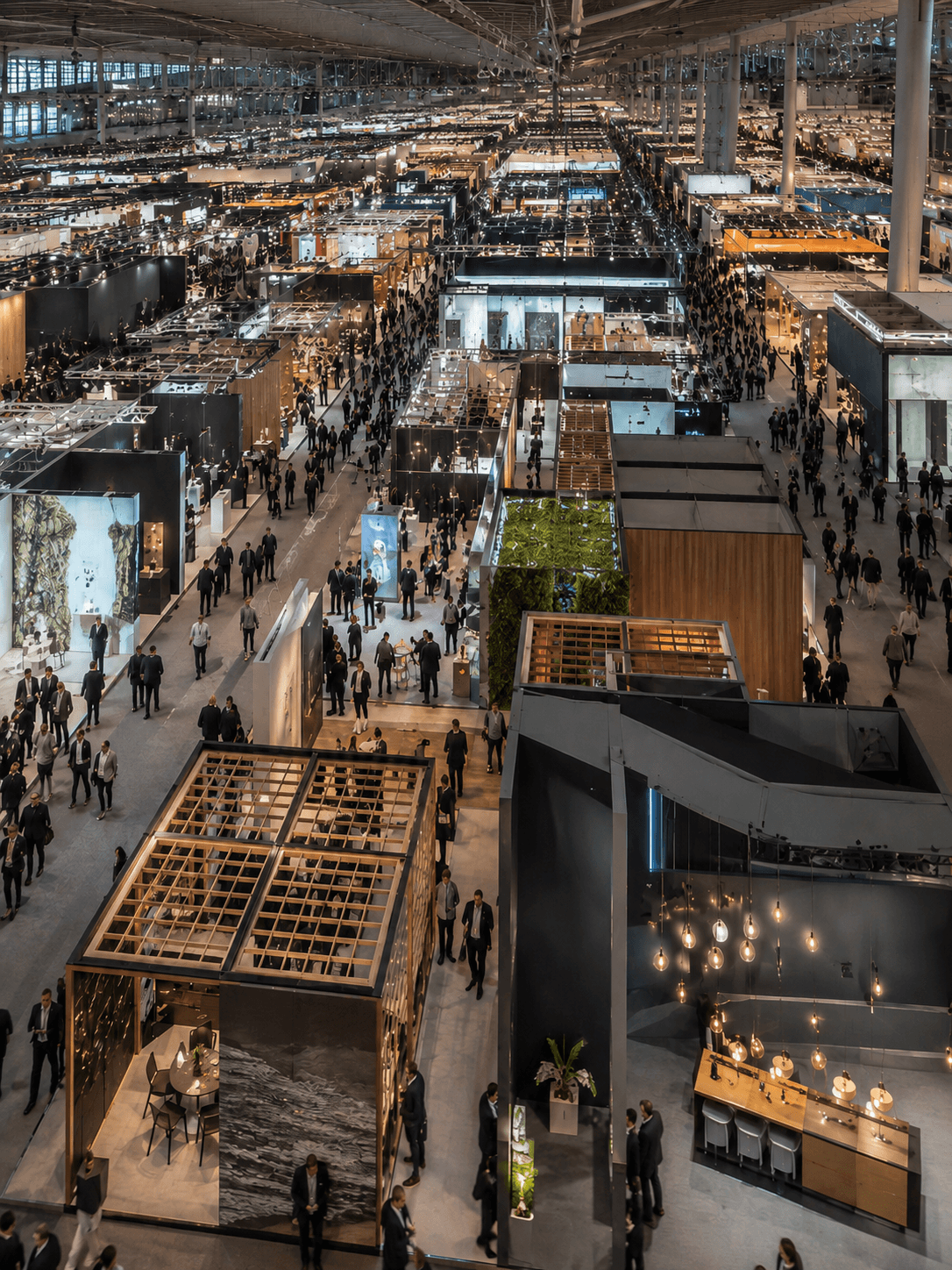 Brand pavilions